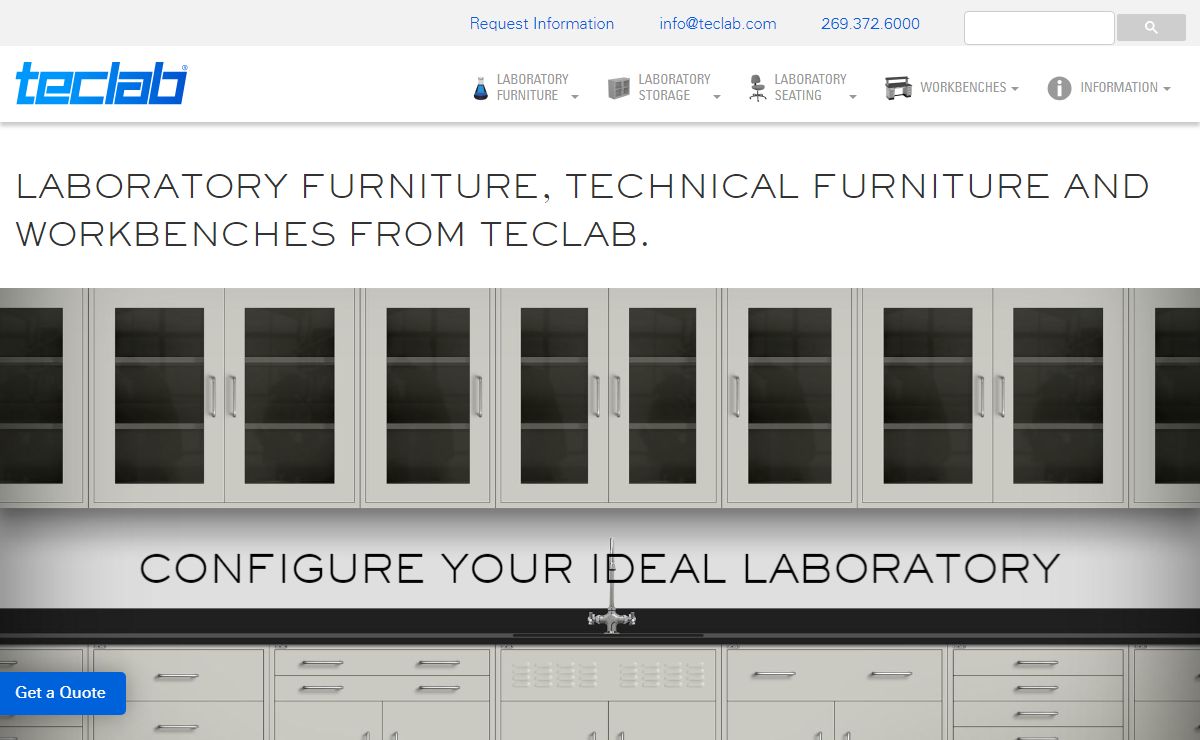 Laboratory Furniture by Teclab