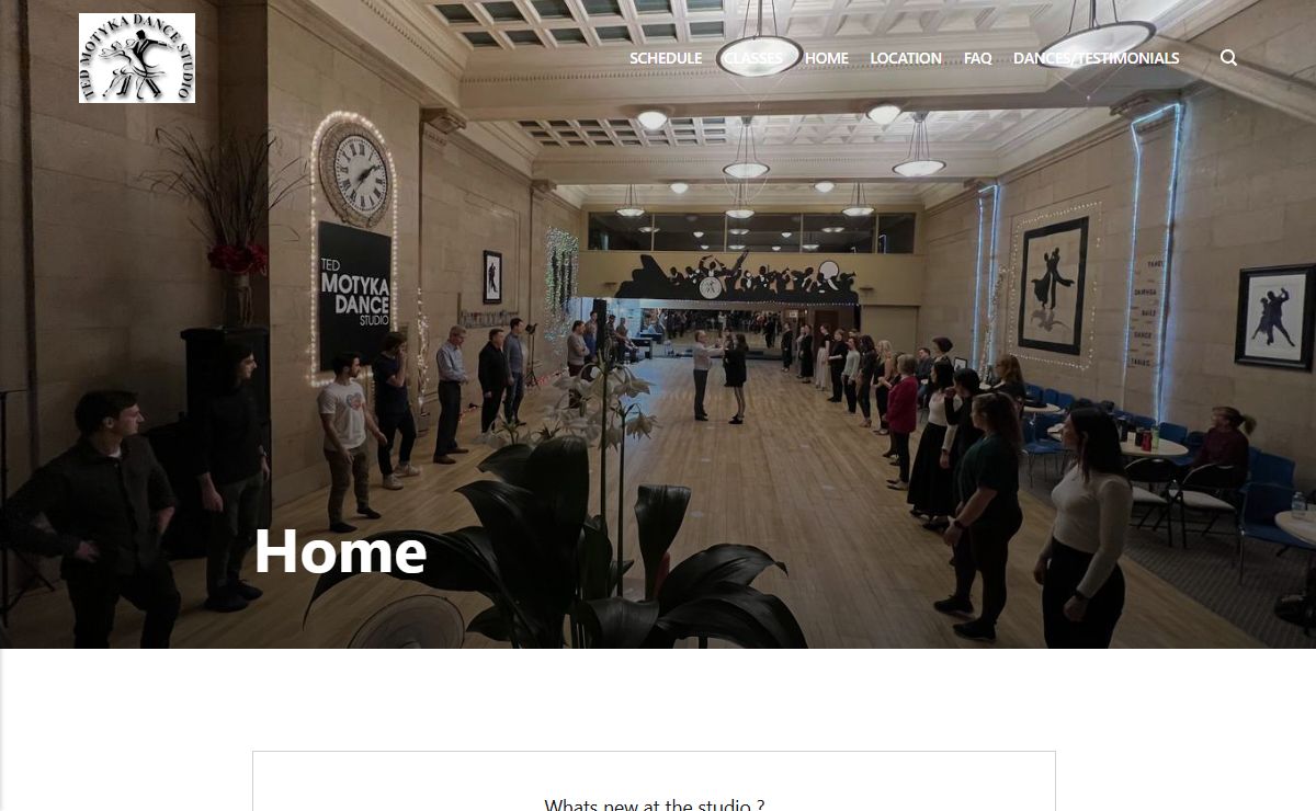 Home - Ted Motyka Dance Studio