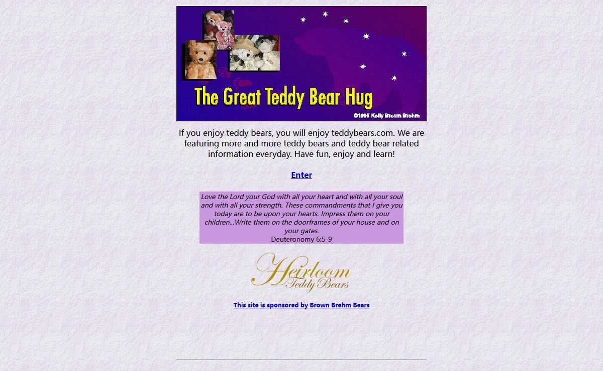 Teddy Bears at Teddybears.com
