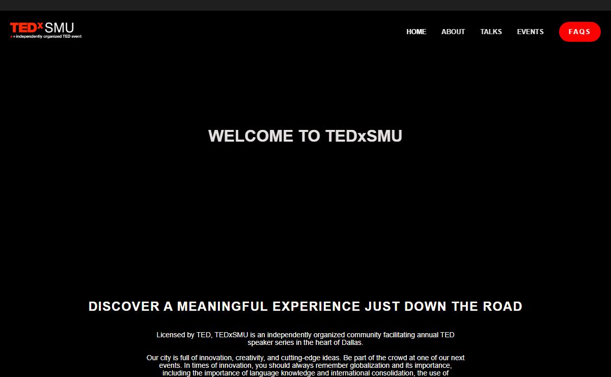 TEDxSMU