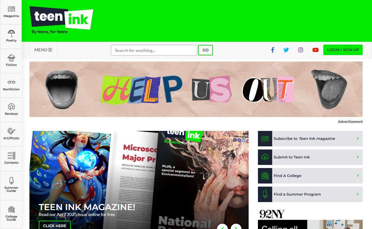 Teen Ink | By Teens, For Teens