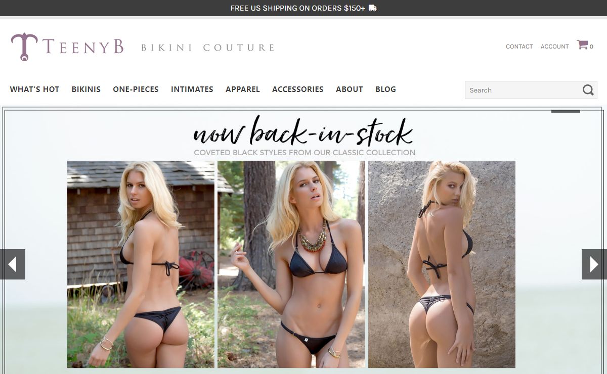 Luxury Brazilian Bikinis & Swimwear - TeenyB Bikini Couture