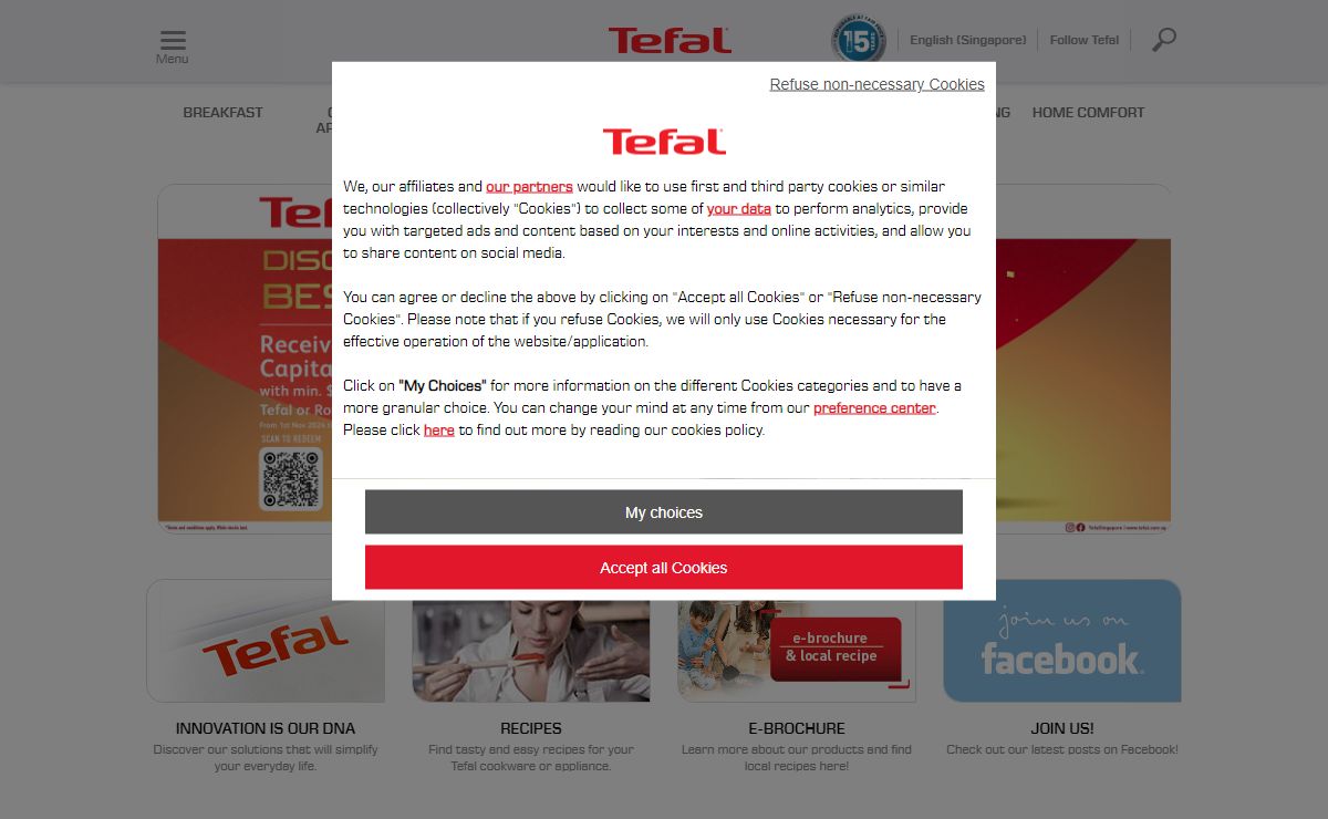 Homepage | Tefal