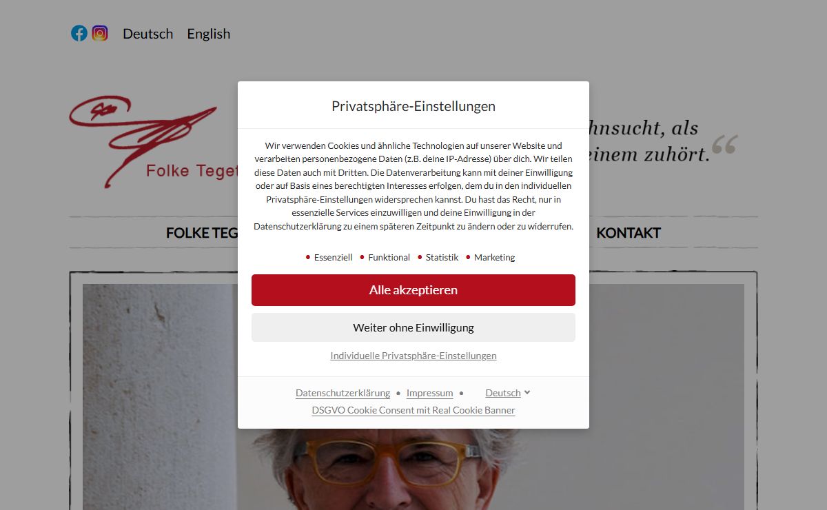 Tegetthoff – Es gibt keine größere Sehnsucht, als jemanden zu finden, der einem zuhört.