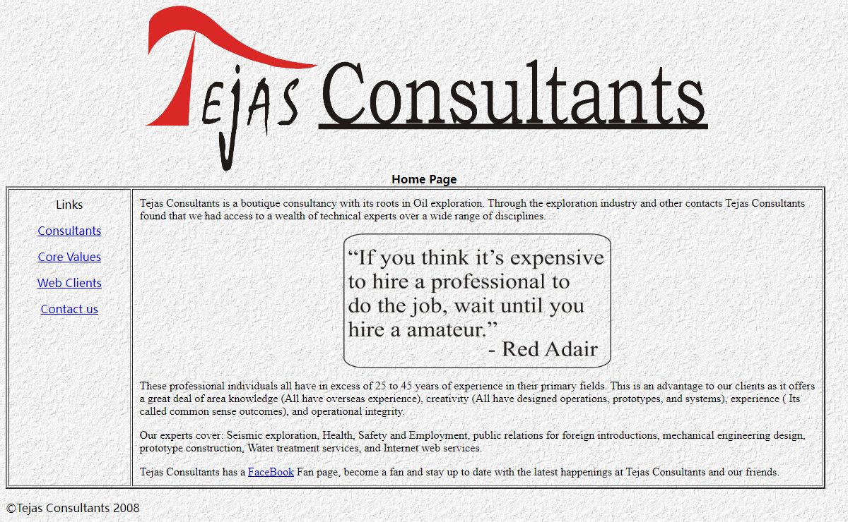 Tejas Consultants Geophysical Consultants