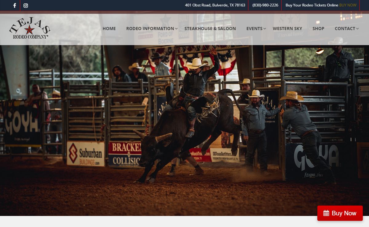 Tejas Rodeo Company - OFFICIAL WEBSITE