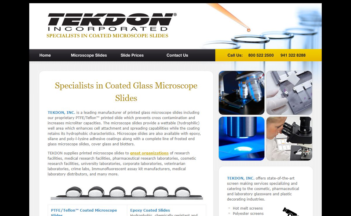 Glass Microscope Slides, Printed or Non-Printed