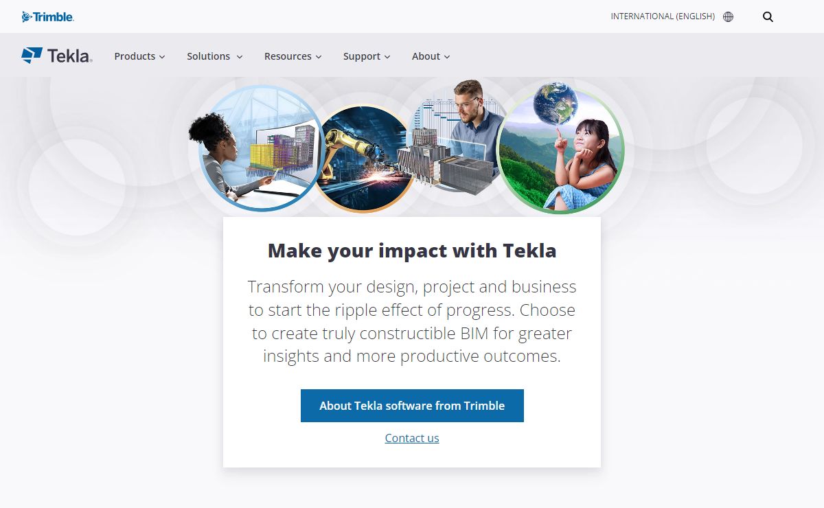 Tekla | Industry leading model-based construction software | by Trimble