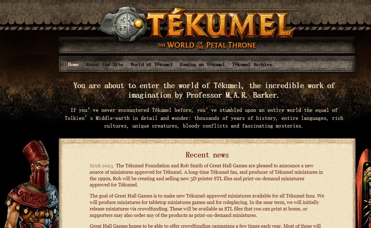 Tékumel :: The World of the Petal Throne
