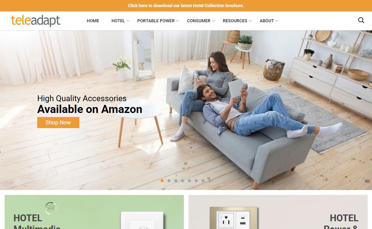 Teleadapt | Hotel and Consumer Products – teleadapt