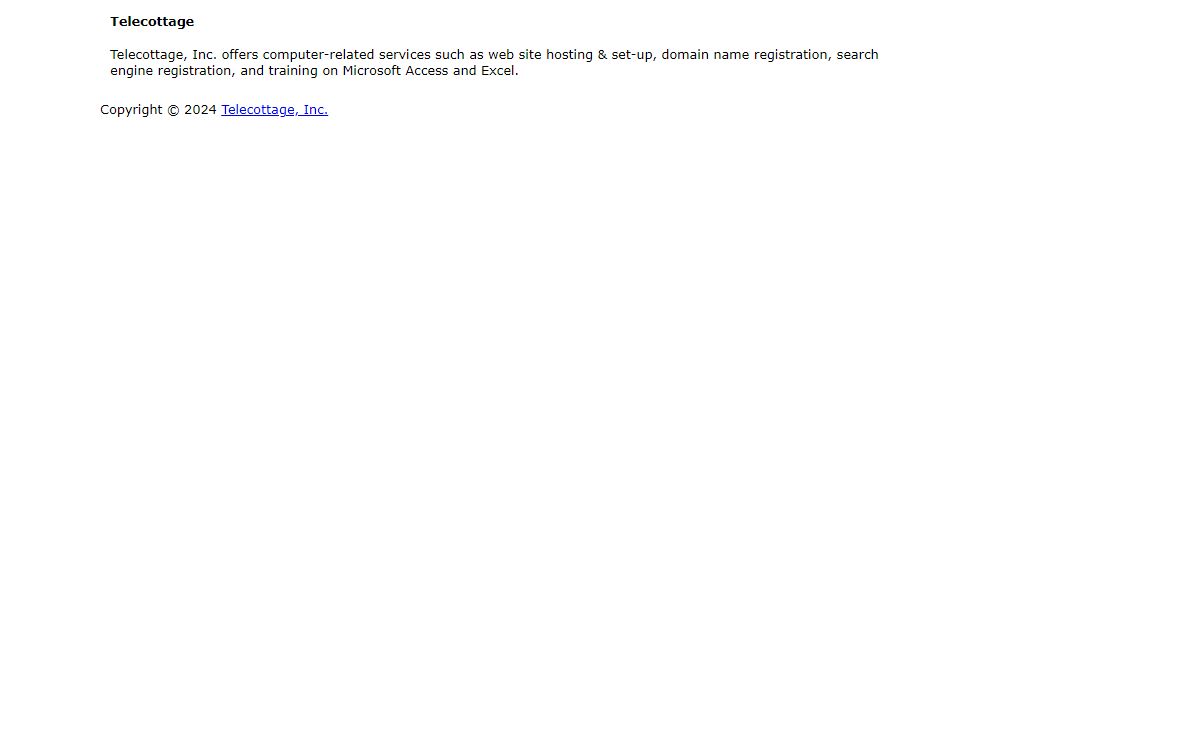 Telecottage, Inc.