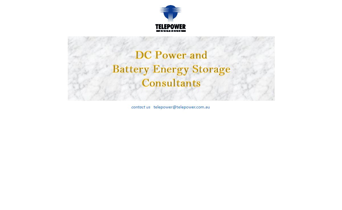 Telepower Australia Home page