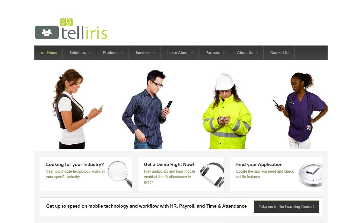Mobile Enable Time & Attendance | Telephone Time Clock | telliris