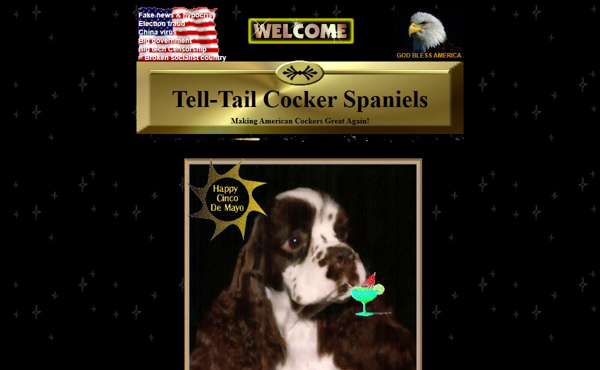 Tell-Tail Cocker Spaniels