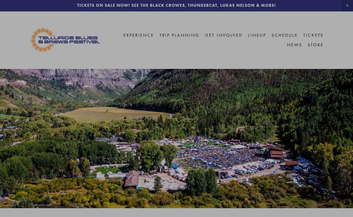Telluride Blues & Brews Festival