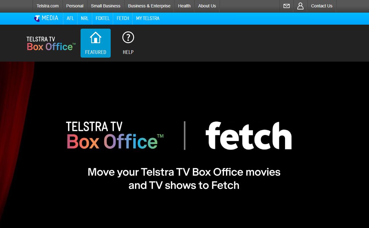 Telstra TV Box Office