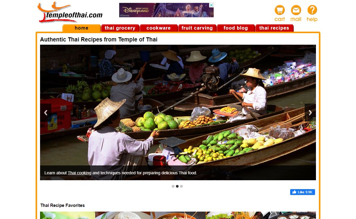 Thai Food, Thai Recipes & Fruit Carving » Temple of Thai