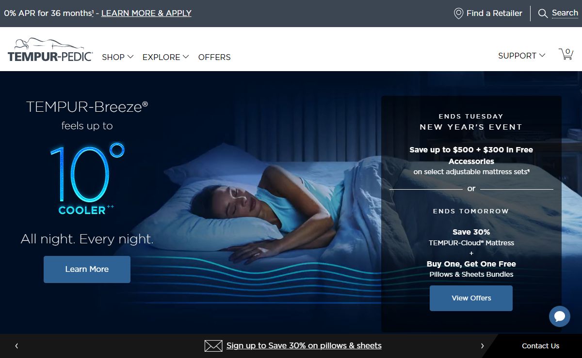 Tempur-Pedic Official Website | Shop Tempur-Pedic Mattresses, Beds & More | Tempur-Pedic