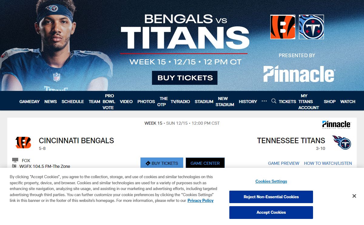 Titans Home | Tennessee Titans - TennesseeTitans.com