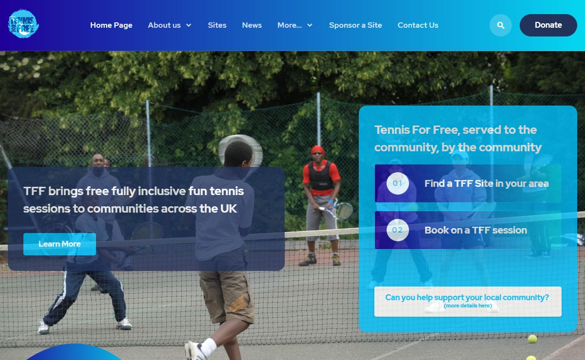 Welcome to Tennis For Free - Tennis For Free
