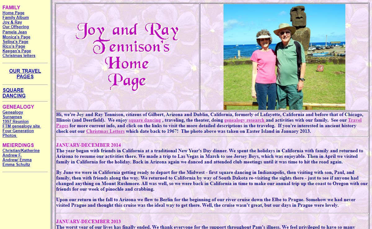 Tennison Home Page