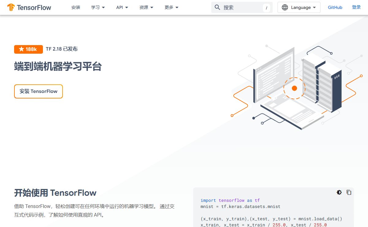 关于TensorFlow | TensorFlow中文官网