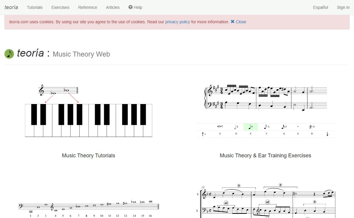 teoria : Music Theory Web