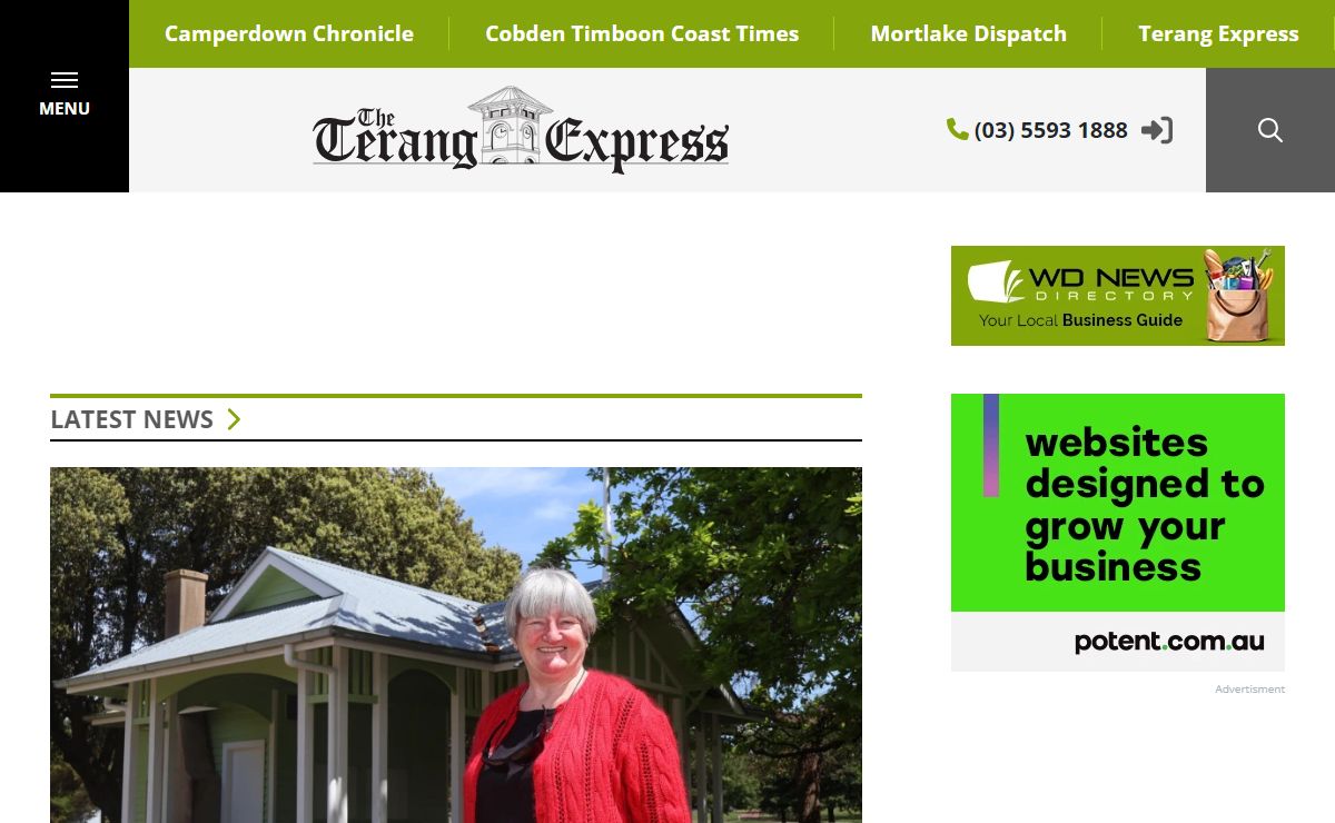 Terang Express | WD News Publications | Local News covering Sport, Council & Community for Camperdown, Cobden, Colac, Mortlake, Terang, Timboon & Simpson in VIC Australia.
