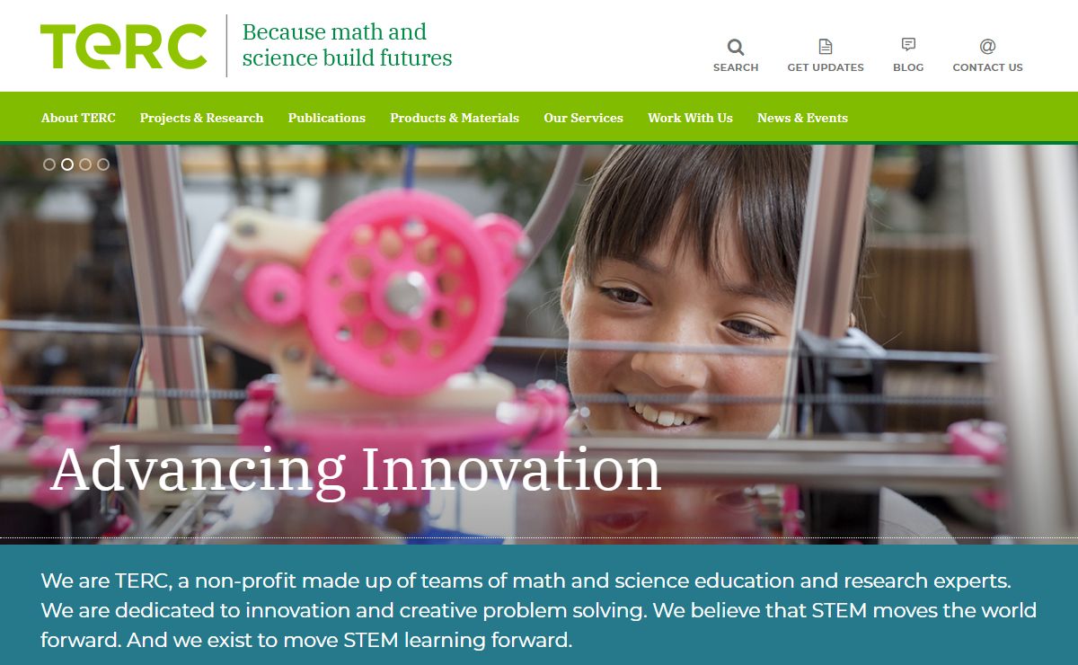 TERC - Innovative Solutions for STEM Education | Because math and science build futures