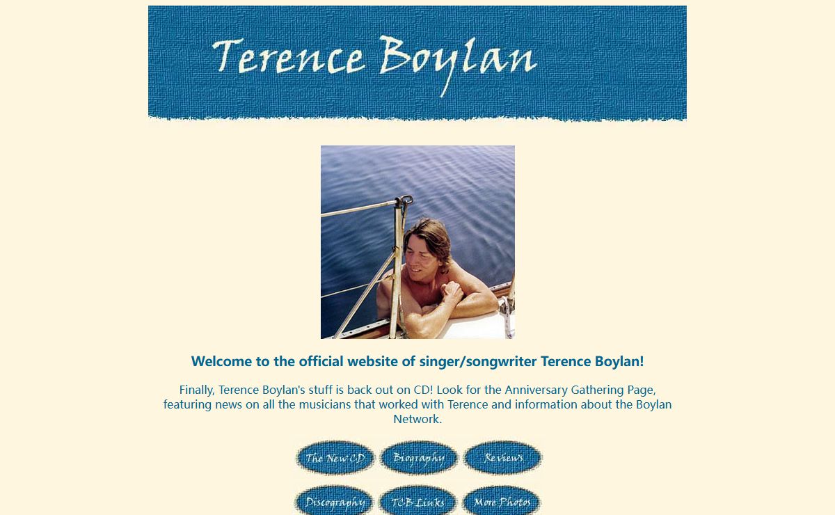 The Official Terence Boylan Website