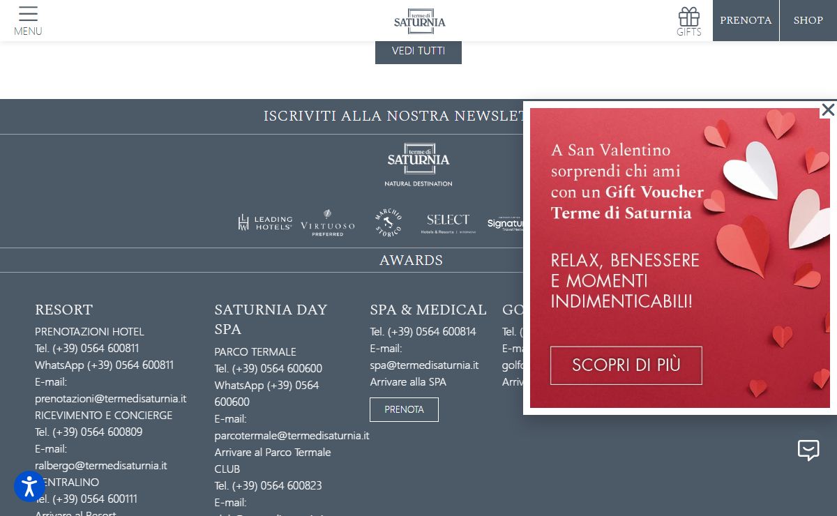 Terme Di Saturnia, Spa E Golf Resort Con Terme In Toscana