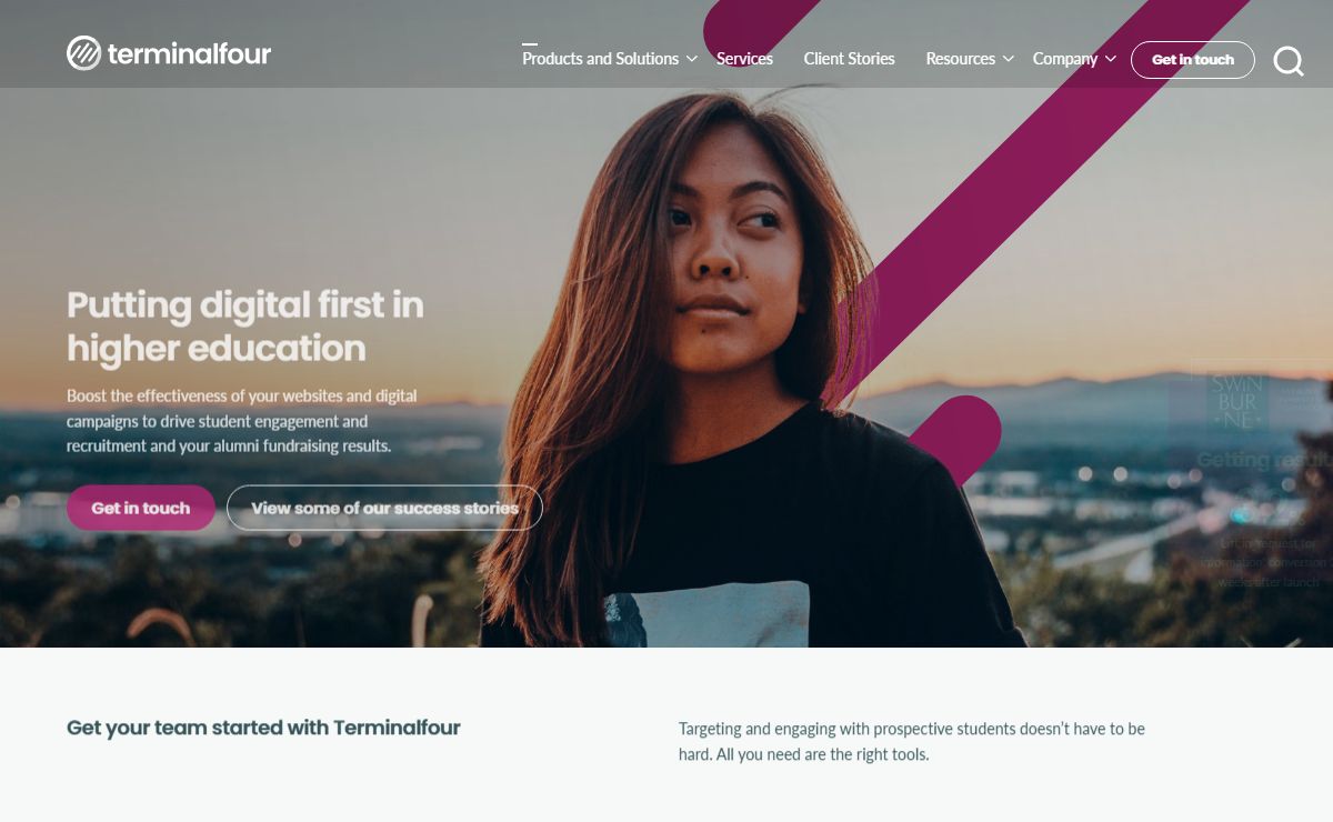 Terminalfour - Higher Education Digital Engagement & CMS platform