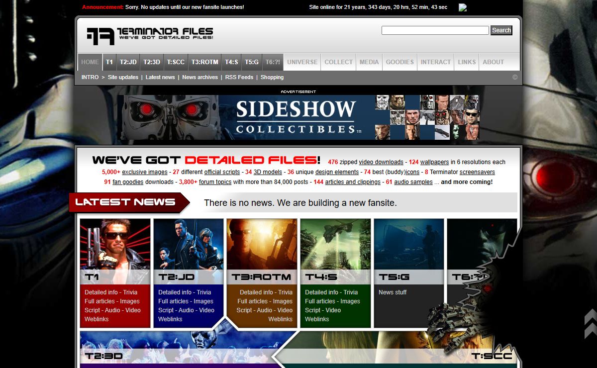 The Terminator Files - We've got detailed files!