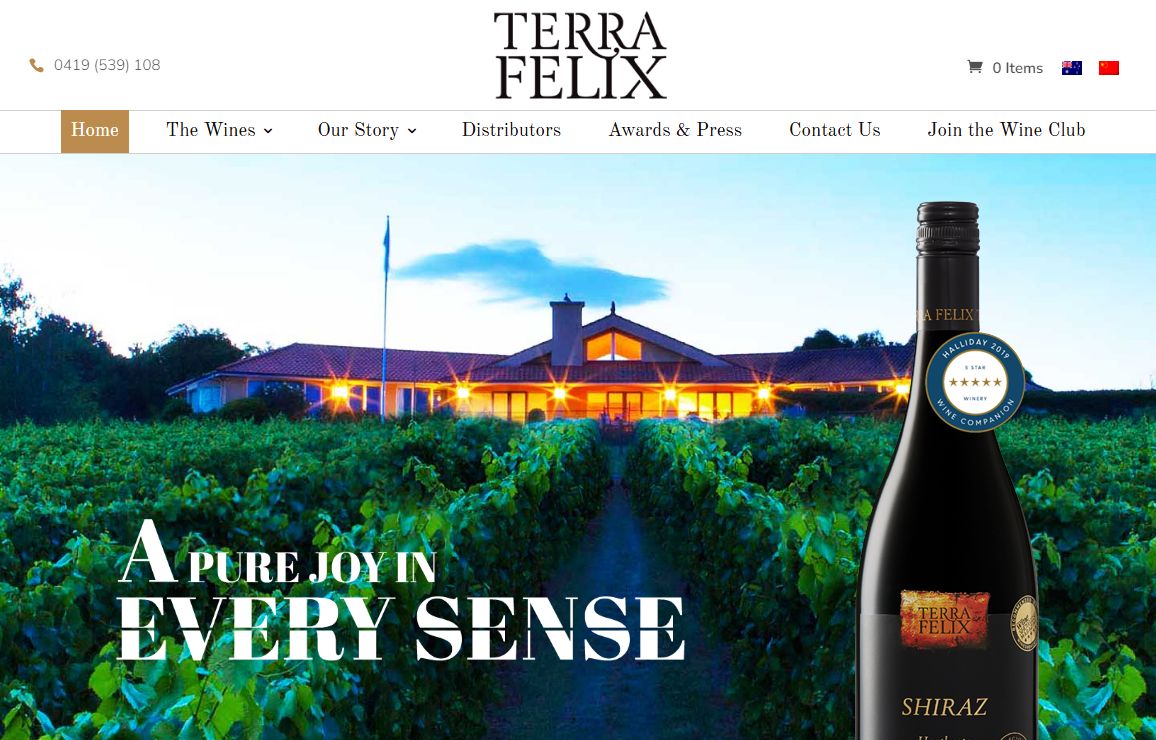 Terra Felix | Award Winning Victorian Wine