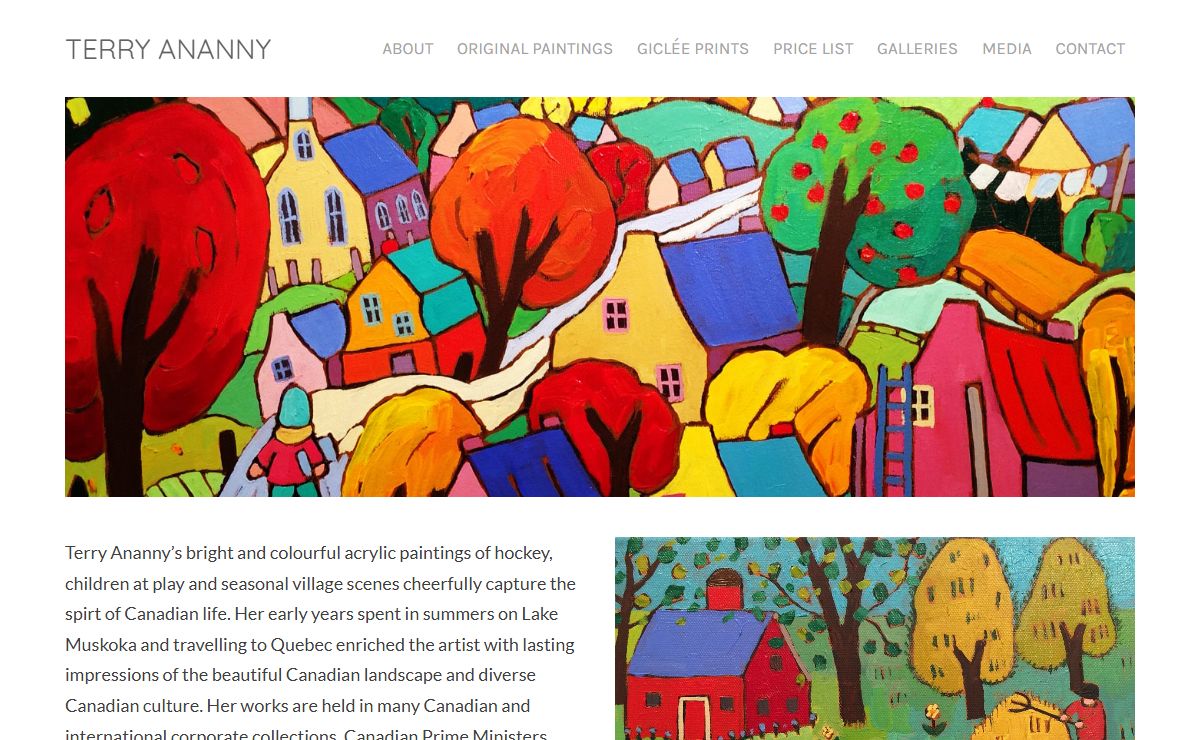 TERRY ANANNY - Terry Ananny Canadian Artist