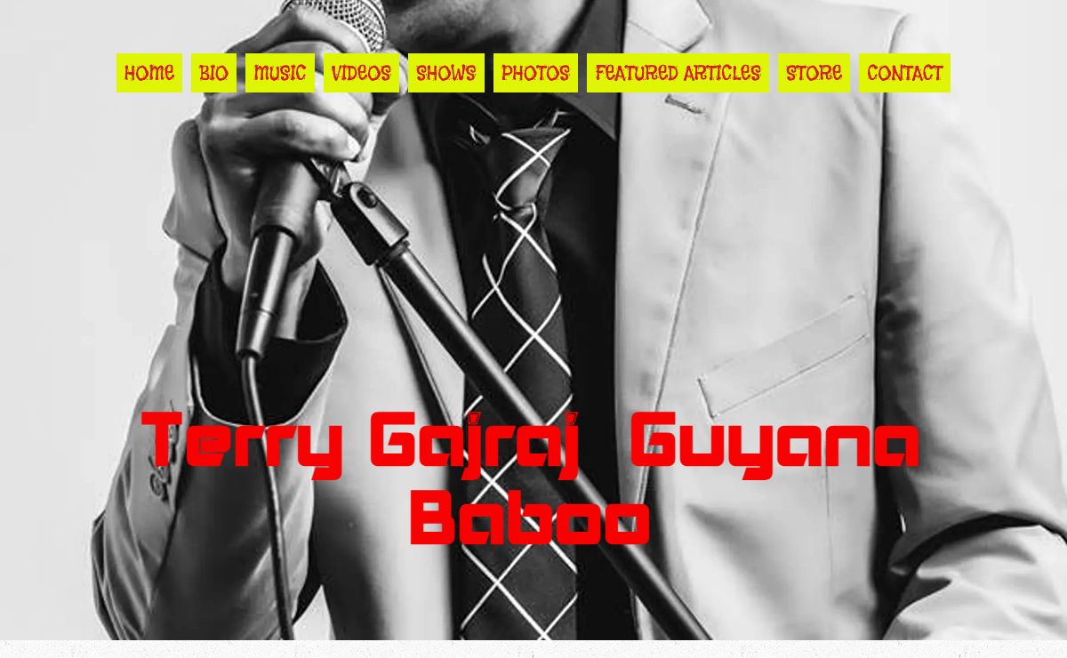Terry Gajraj da Guyana Baboo