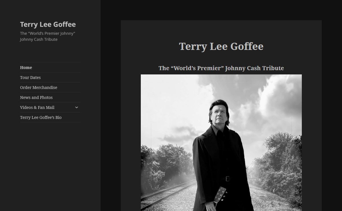 Terry Lee Goffee – The "World’s Premier Johnny" Johnny Cash Tribute