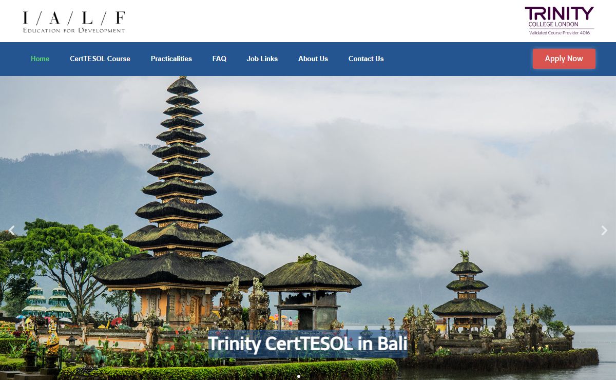 Trinity CertTESOL in Bali