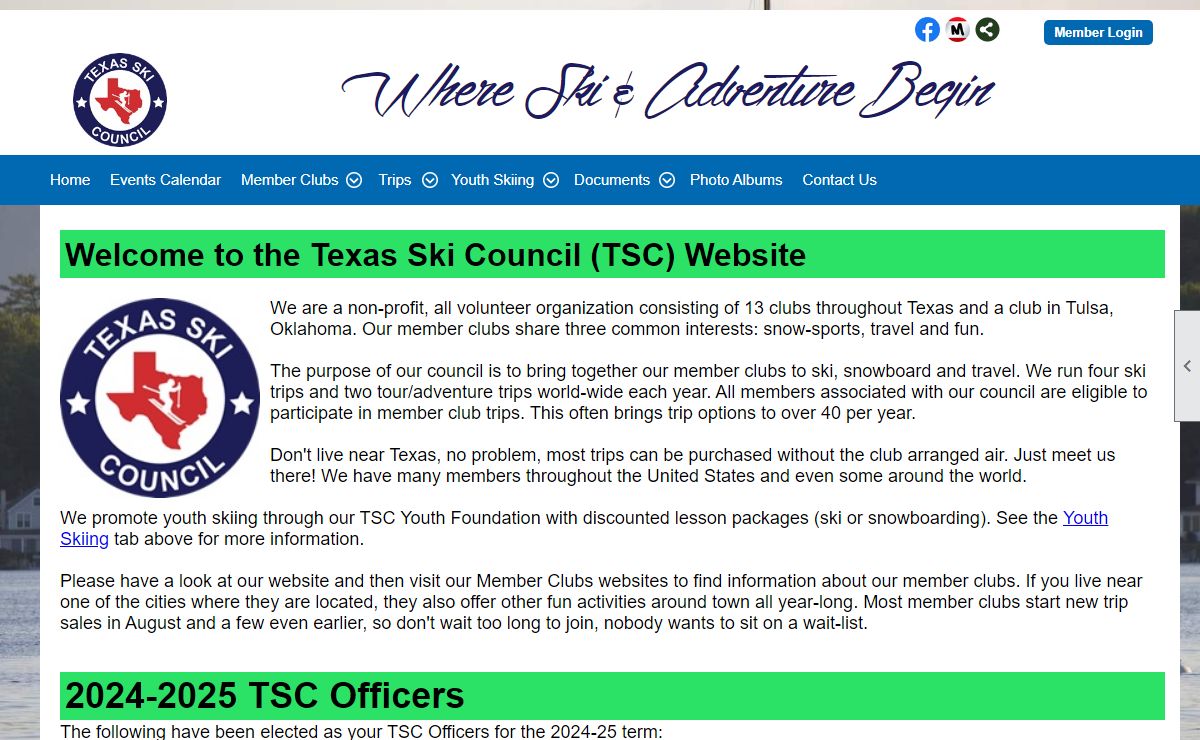 Home - Texas Ski Council