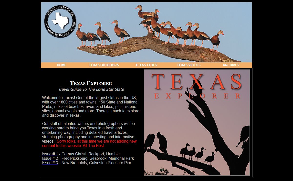 Texas Explorer Magazine
