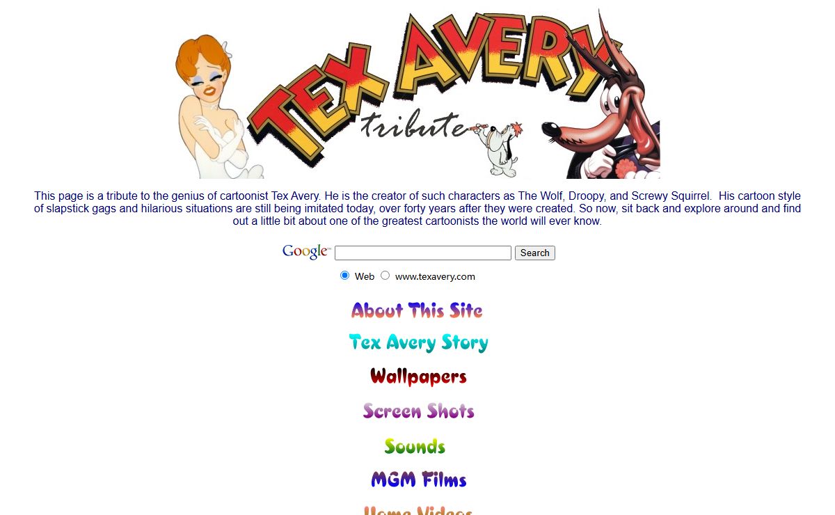 Tex Avery Tribute