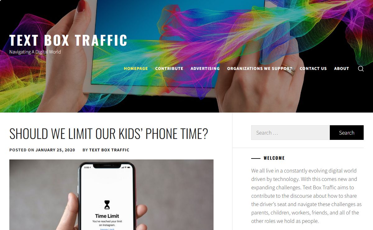 Text Box Traffic – Navigating A Digital World