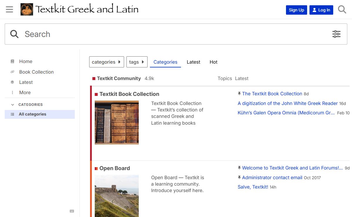 Textkit Greek and Latin - Textkit