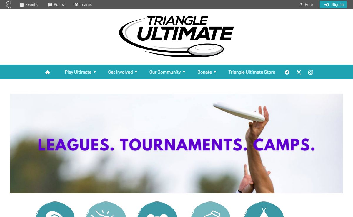 Triangle Ultimate - Non-Profit - Ultimate Frisbee in the Triangle