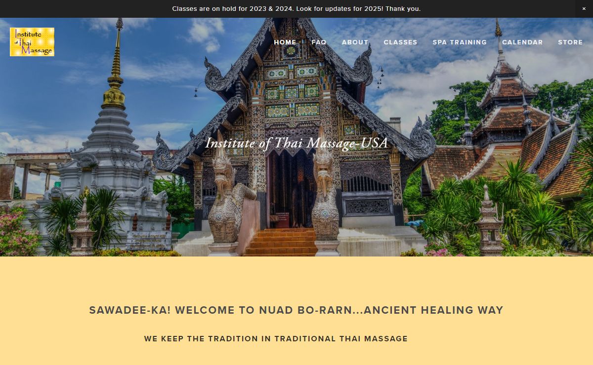 Institute of Thai Massage-USA
