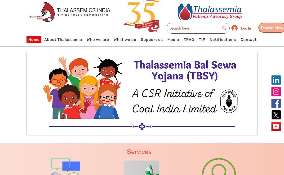 Home | Thalassemics India