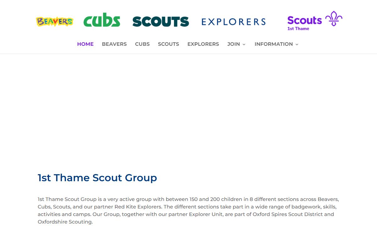 Home - 1st Thame Scout Group