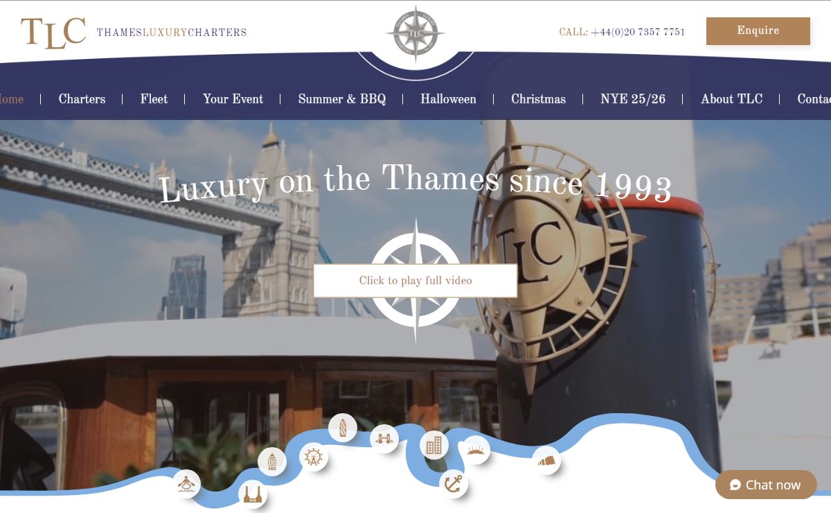 Thames Luxury Charters - Corporate Events, Party Boats, Weddings
