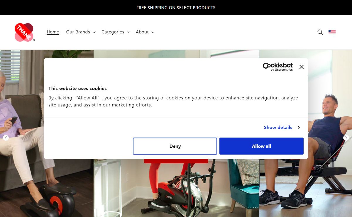 Thane USA - Shop Smart Fitness, Cleaning & Cooking Products