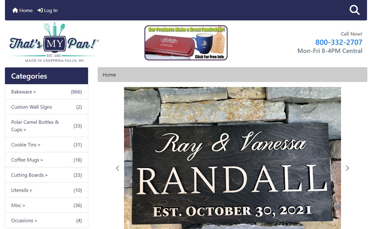 Personalized Cake Pans, Baking Dishes, & Lids | That's My Pan!